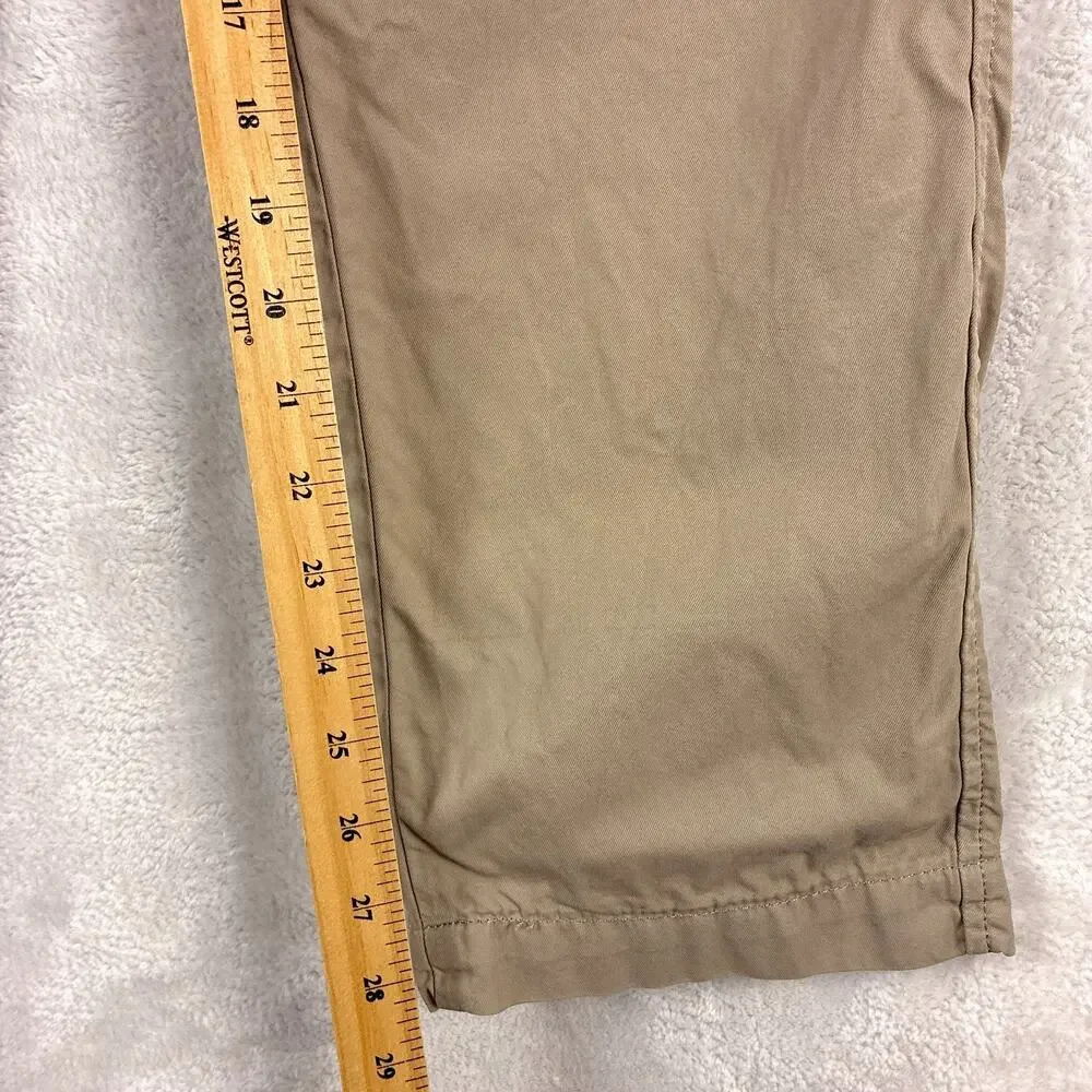 Levis XX Chino Pants Mens 31x30 (32x28) Beige Authentic Relaxed Workwear Classic